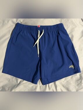 Tracksmith Men's Blue Athletic / Swim Short